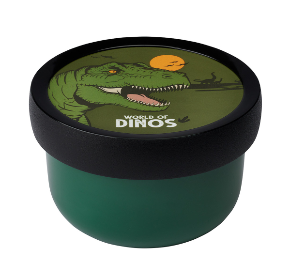 MEPAL Campus Dino - pojemnik na owoce z widelcem