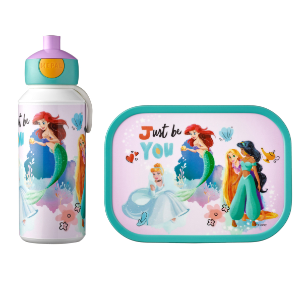 MEPAL Campus Disney Princess - lunch box / śniadaniówka plastikowa z bidonem