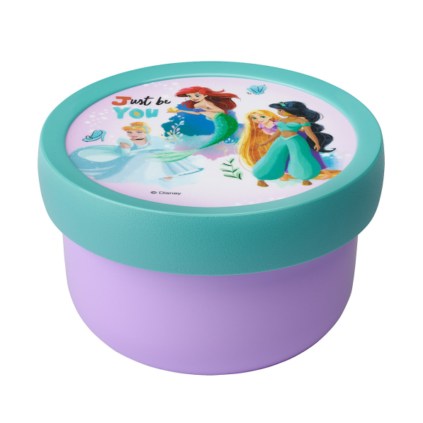 MEPAL Campus Disney Princess - pojemnik na owoce z widelcem
