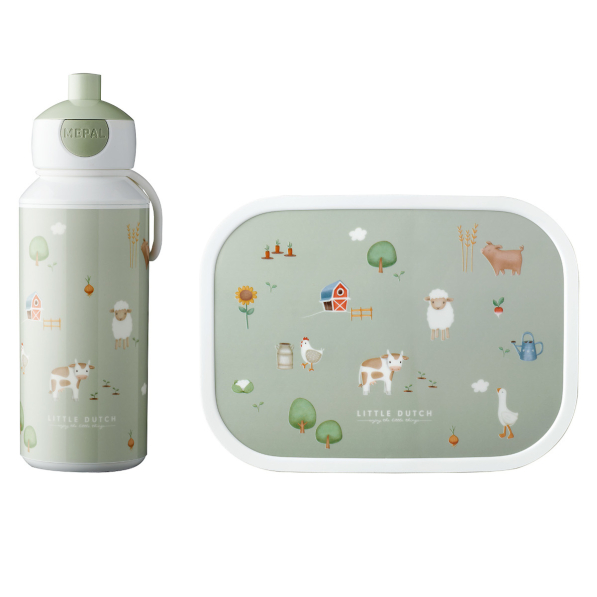 MEPAL Campus Little Farm - lunch box / śniadaniówka z bidonem