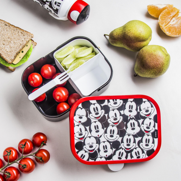 MEPAL Campus Mickey Mouse 0,75 l czarna - śniadaniówka / pojemnik na kanapki plastikowy