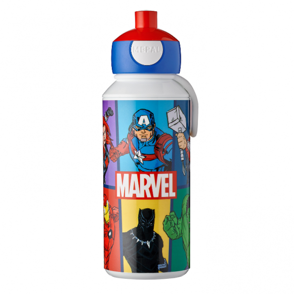 MEPAL Campus pop-up Avengers 0,4 l wielokolorowy - bidon plastikowy