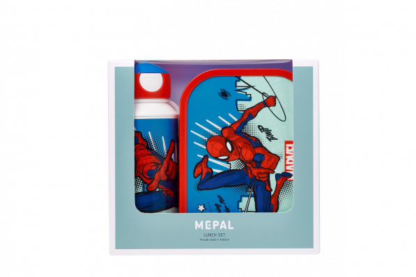 MEPAL Campus Spiderman - bidon i śniadaniówka plastikowa