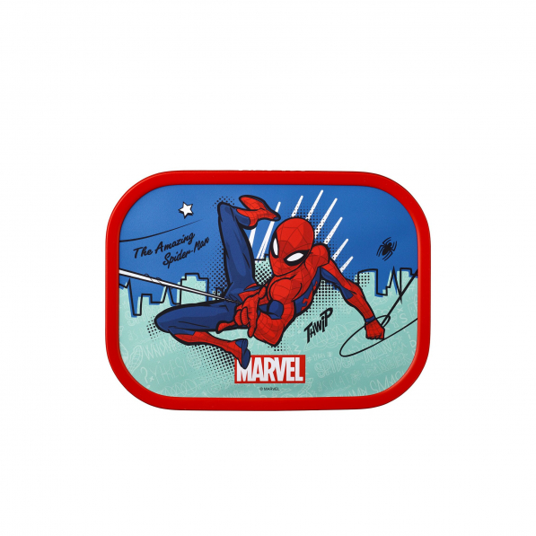 MEPAL Campus Spiderman 0,75 l niebieska - lunch box / śniadaniówka plastikowa