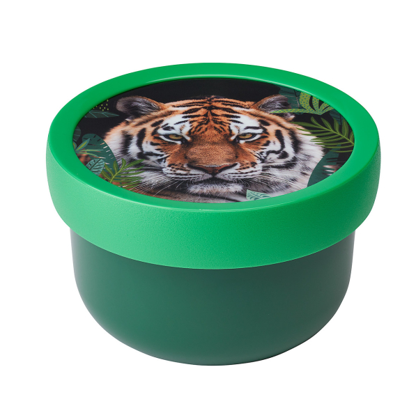 MEPAL Campus Wild Tiger - pojemnik na owoce z widelcem