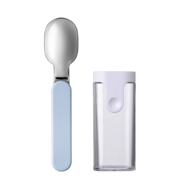 MEPAL Ellipse Nordic Blue New 14,5 cm - łyżka składana ze stali nierdzewnej