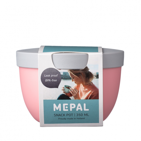 MEPAL Ellipse Snack Pot Nordic Pink 0,35 l jasnoróżowy - lunch box plastikowy