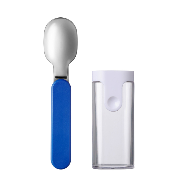 MEPAL Ellipse Vivid Blue 14,5 cm - łyżka składana ze stali nierdzewnej