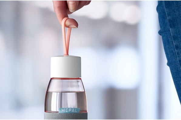 MEPAL Ellipse Water Nordic Pink 0,7 l jasnoróżowa - butelka na wodę plastikowa