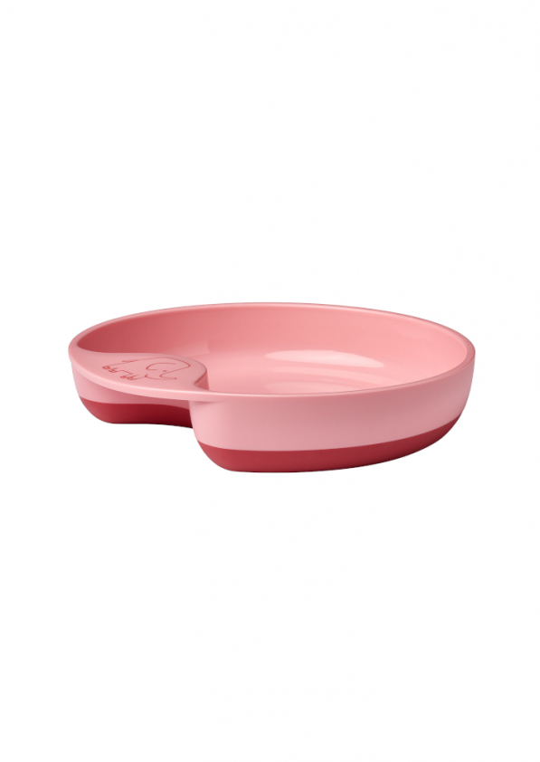MEPAL Mio Deep Pink 17,6 cm różowy - talerzyk do karmienia dla dzieci płytki plastikowy