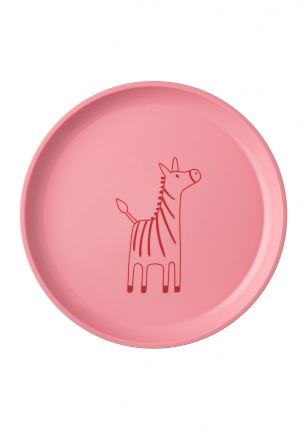 MEPAL Mio Deep Pink 22 cm różowy - talerzyk dla dzieci płytki plastikowy