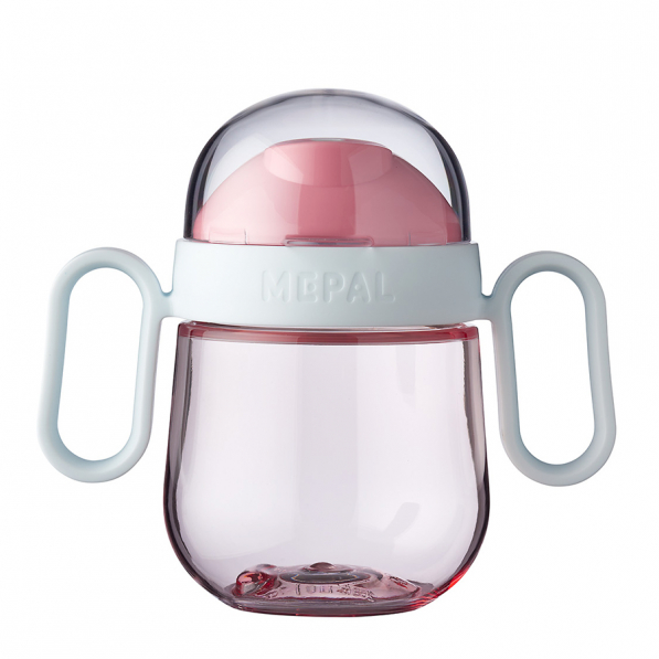 MEPAL Mio Deep Pink 3 el. różowe - naczynia dla dzieci plastikowe