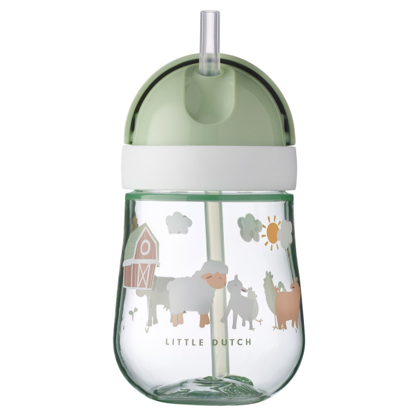 MEPAL Mio Little Farm 300 ml - kubek ze słomką dla dzieci