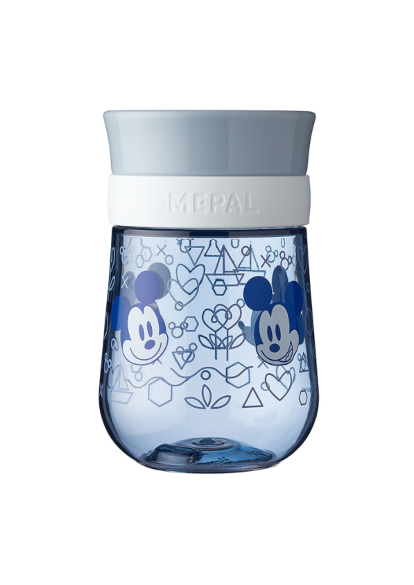 MEPAL Mio Mickey Mouse 300 ml niebieski - kubek do nauki picia dla dzieci plastikowy