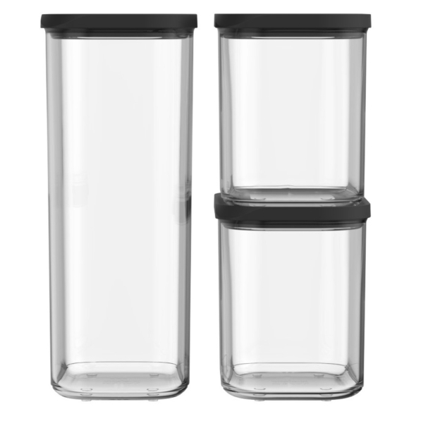 MEPAL Modula 3 szt. - zestaw pojemników na żywność plastikowych