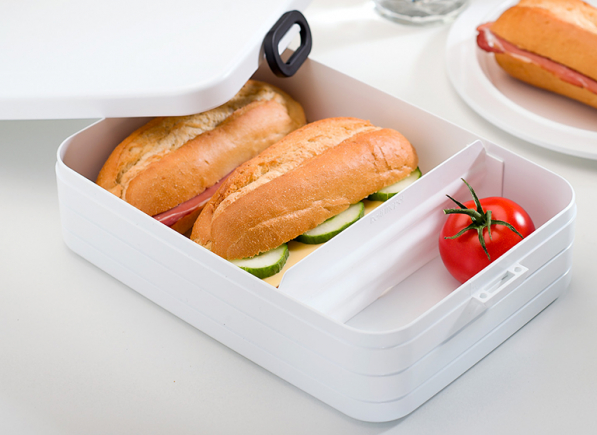 MEPAL Take a Break Nordic Blue 1,5 l błękitny - lunch box dwukomorowy plastikowy