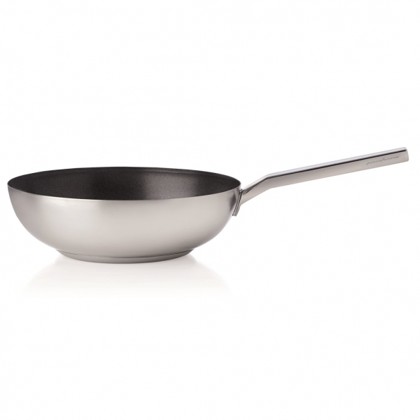 MEPRA Stile By Pininfarina 28 cm - patelnia / wok ze stali nierdzewnej