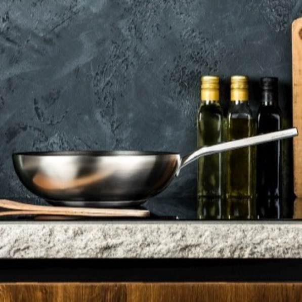 MEPRA Stile By Pininfarina 28 cm - patelnia / wok ze stali nierdzewnej
