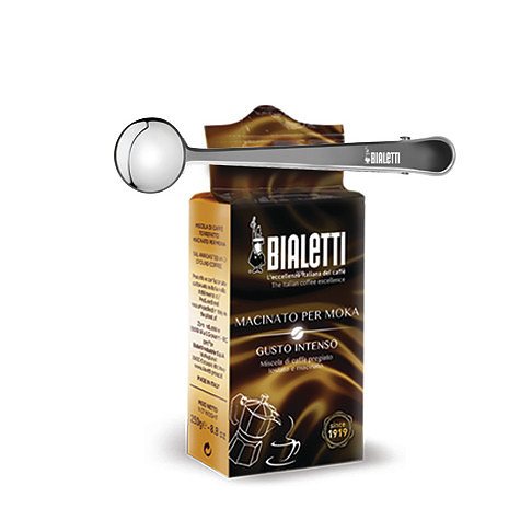BIALETTI Caffee - miarka do kawy z klipsem stalowa
