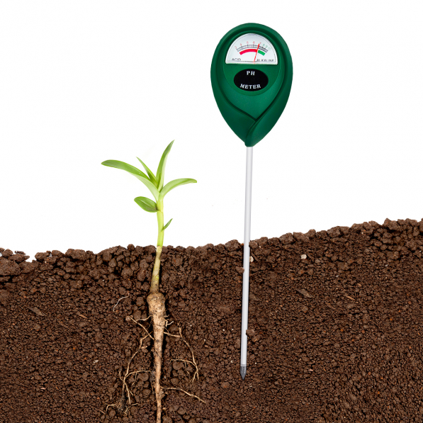 Miernik / tester pH gleby plastikowy EARTH ZIELONY