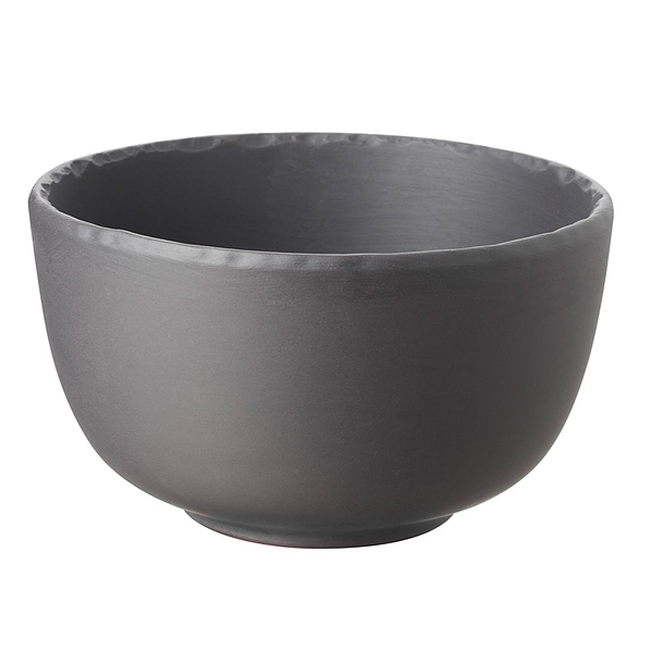 REVOL Solid 250 ml czarna – miseczka do dipów i na przekąski porcelanowa
