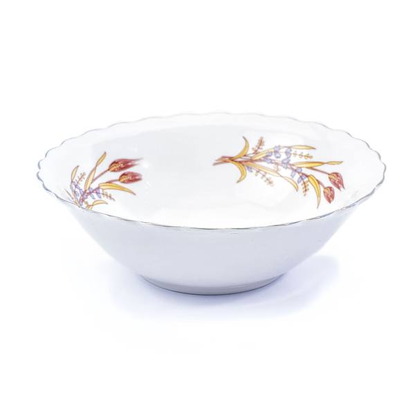 Miska / Salaterka ceramiczna KŁOSY BIAŁA 0,5 l