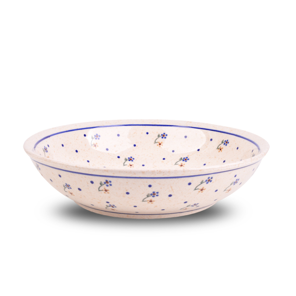 Miska / Salaterka Ceramika Bolesławiec 1,4 l - dek. 111 (drugi gatunek)