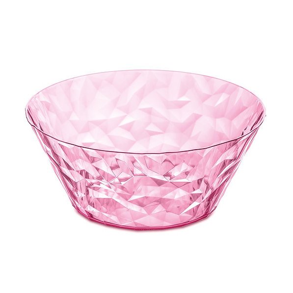 KOZIOL Crystal 2.0 różowa 3,5 l - miska / salaterka plastikowa