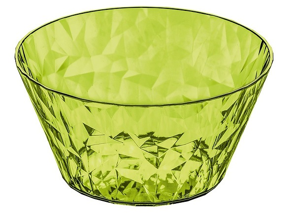 KOZIOL Crystal zielona 0,7 l - miska / salaterka plastikowa