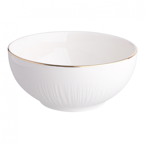 Miska / Salaterka porcelanowa ALESSIA ZŁOTA LINIA 0,55 l