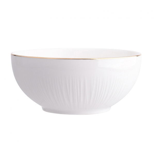 Miska / Salaterka porcelanowa ALESSIA ZŁOTA LINIA 0,55 l