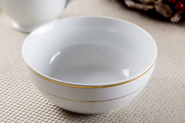 Miska / Salaterka porcelanowa MARIAPAULA ZŁOTA LINIA 0,8 l