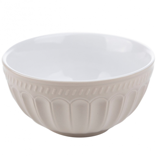Miska / Salaterka ceramiczna FLORINA ROMA BEŻOWA 14 cm