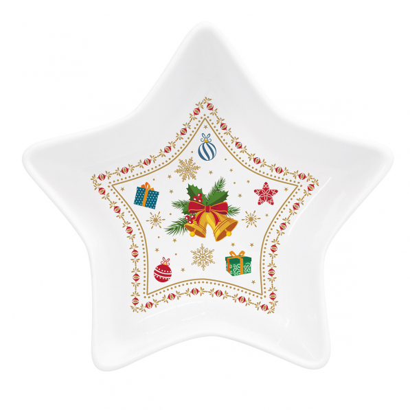 Miska / Salaterka porcelanowa EASY LIFE CHRISTMAS ORNAMENTS 0,2 l