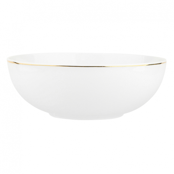 Miska / Salaterka porcelanowa MARIAPAULA MODERNA GOLD 25 cm