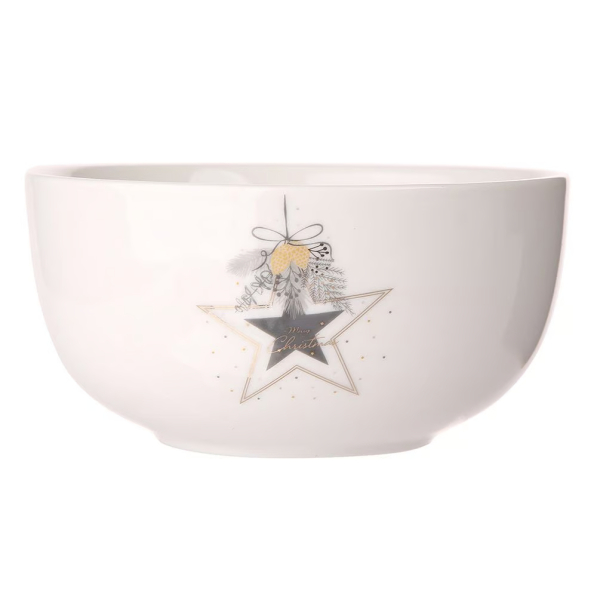 Miska / Salaterka świąteczna porcelanowa 0,4 l