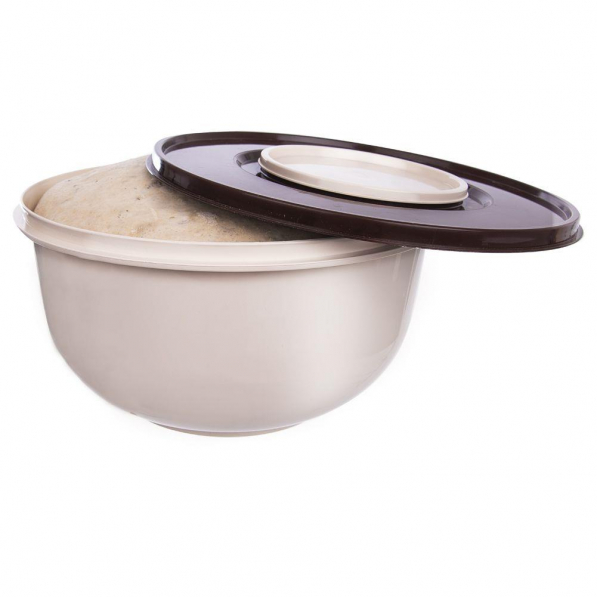 Miska kuchenna plastikowa z pokrywką do miksowania CREAM MIXING BOWL 5 l