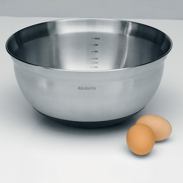 BRABANTIA Lazar 3 l (363863) - miska kuchenna ze stali nierdzewnej 