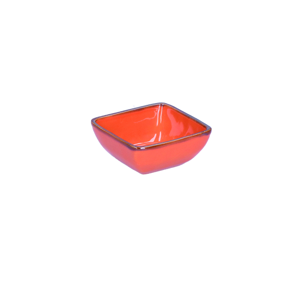 Miseczki do dipów i na przekąski kamionkowe ROSE TULIPANI CONCERTO ARANCIONE 8 cm 6 szt.