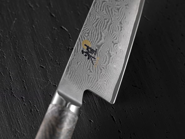 MIYABI 5000MCD 67 13 cm ciemnobrązowy - nóż Shotoh stalowy
