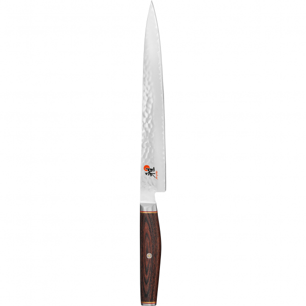 MIYABI 6000MCT 24 cm ciemnobrązowy - nóż Sujihiki stalowy