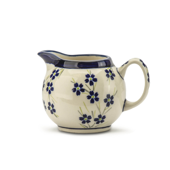 Mlecznik / Dzbanek do mleka Ceramika Bolesławiec 250 ml - dek. 1244A (drugi gatunek)