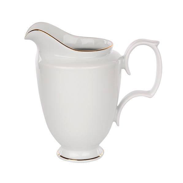 Mlecznik / Dzbanek do mleka porcelanowy MARIAPAULA ZŁOTA LINIA 300 ml