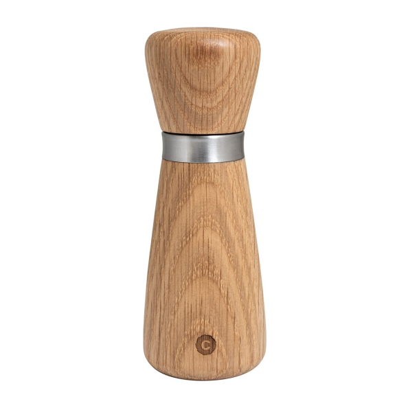 Młynek do soli i pieprzu ręczny drewniany CRUSHGRIND KYOTO 17 cm