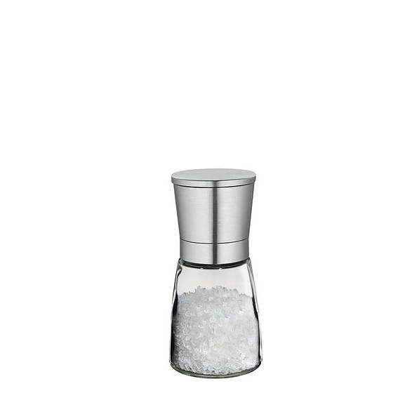 Młynek do soli szklany ręczny CILIO BRINDISI 14 cm