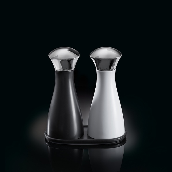 ROBERT WELCH Signature 17 cm 2 szt. wielokolorowe - młynki do pieprzu i soli stalowe