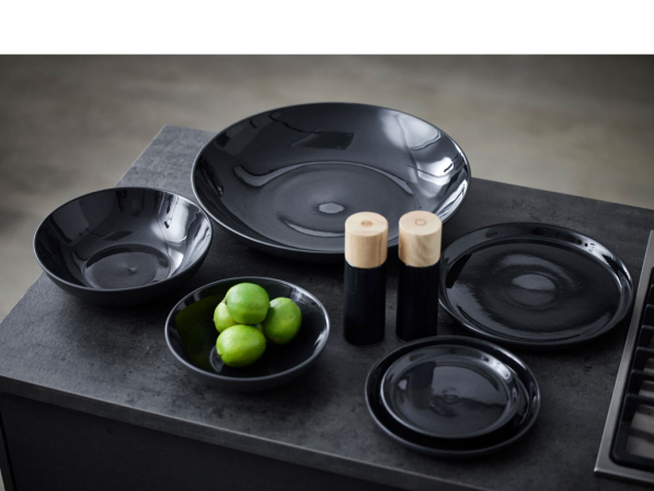 Młynki do soli i pieprzu ręczne BITZ STONEWARE 2 szt.