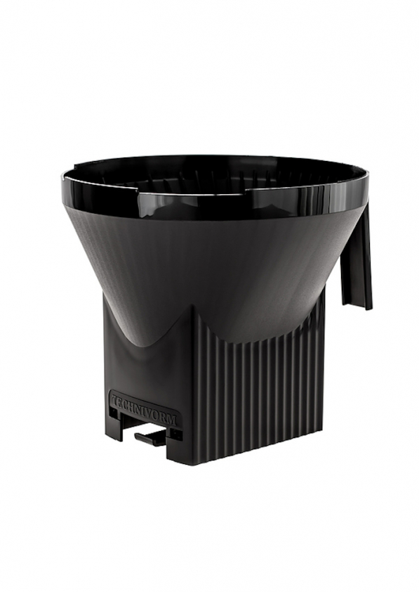 MOCCAMASTER Filter Basket with Drip Stop czarny - pojemnik na filtr 
