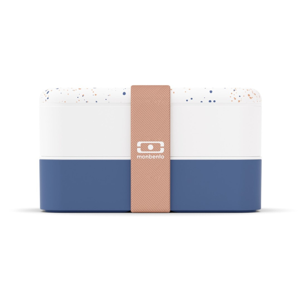 MONBENTO Bento Original Flakes 1 l - lunch box / śniadaniówka dwukomorowa