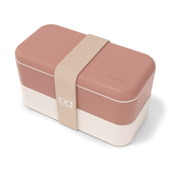 MONBENTO Bento Original Rosa Moka 1 l - lunch box / śniadaniówka dwukomorowa